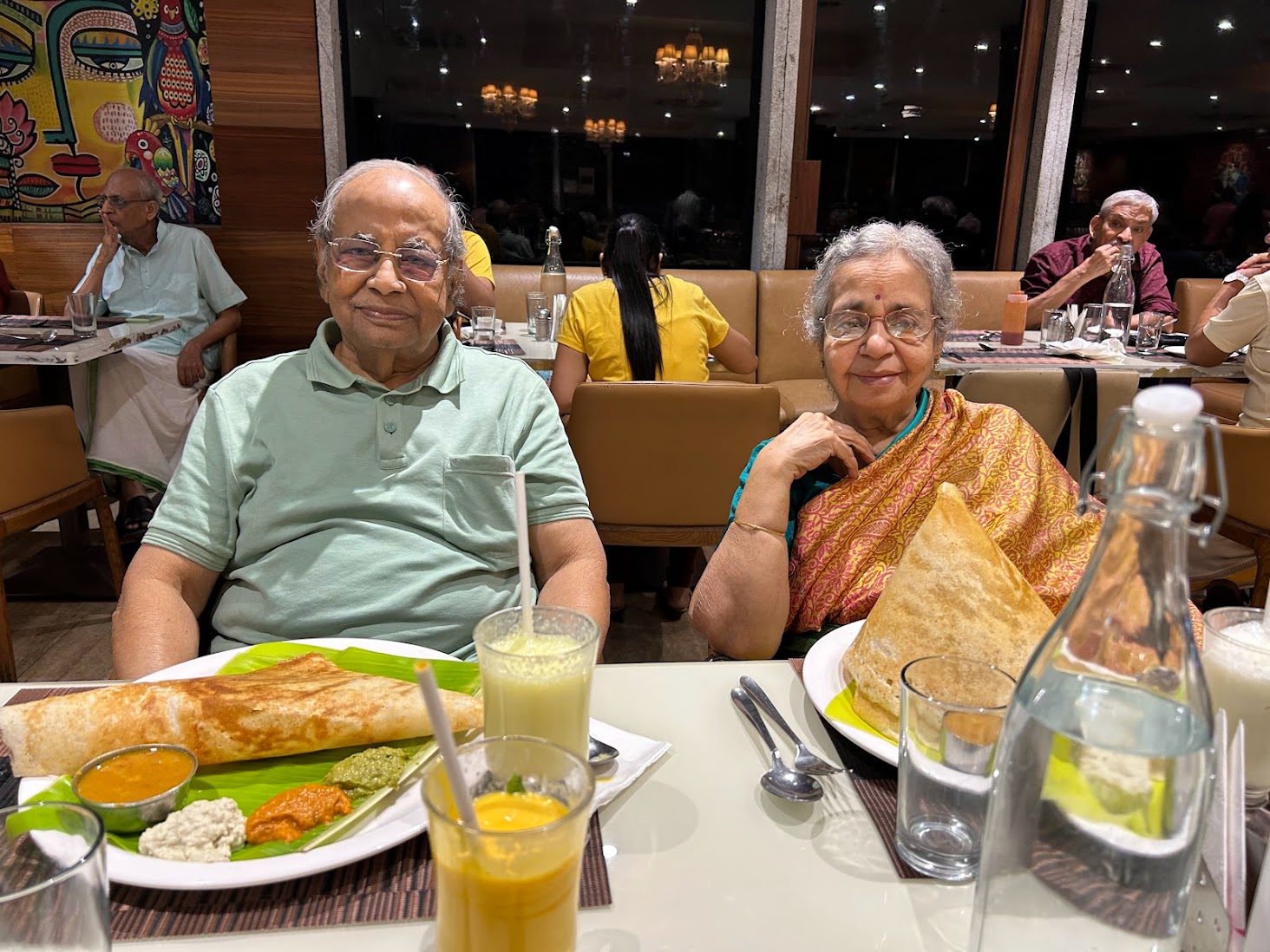 Photo with grandparents