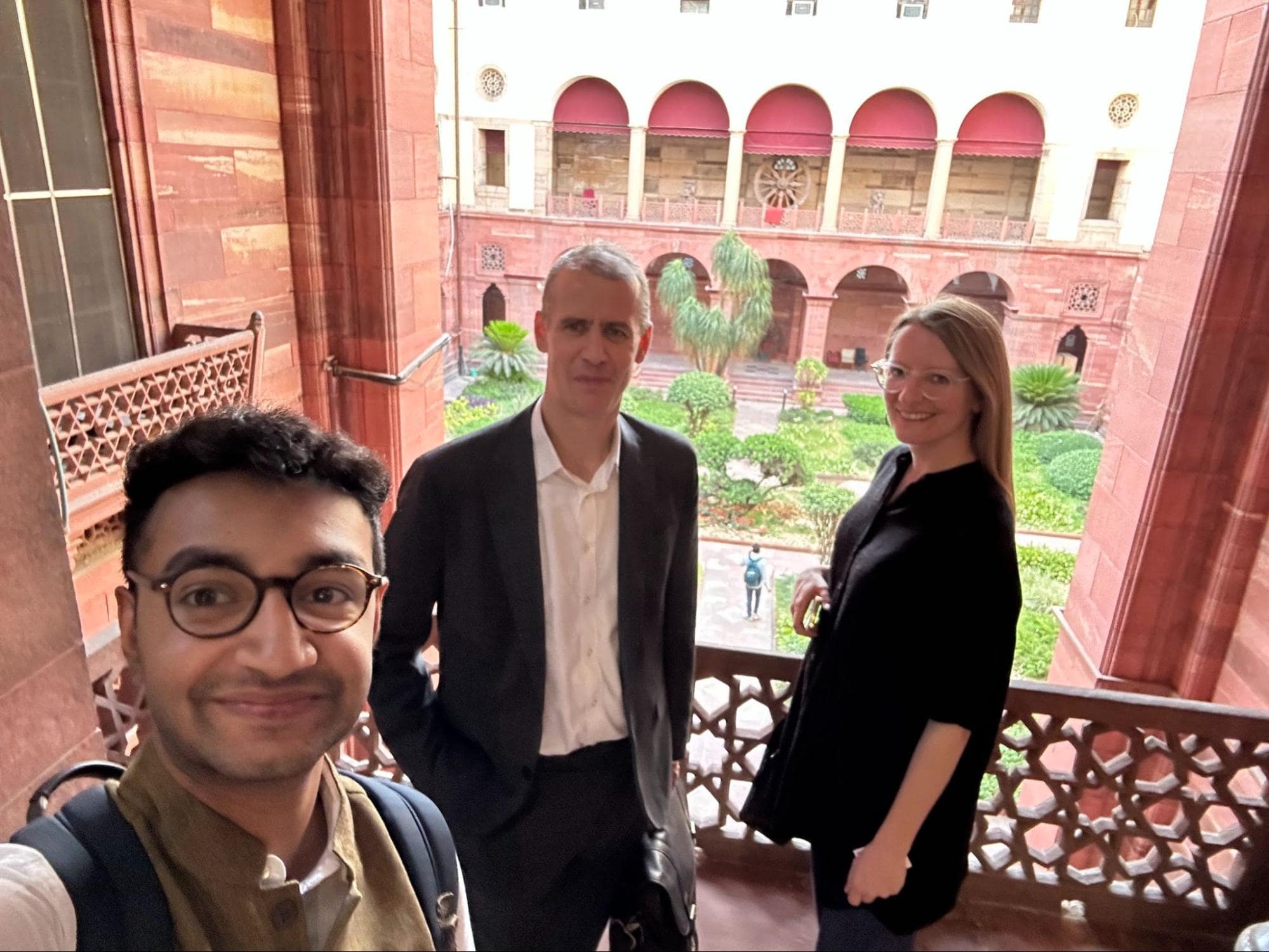 Travelling with colleagues