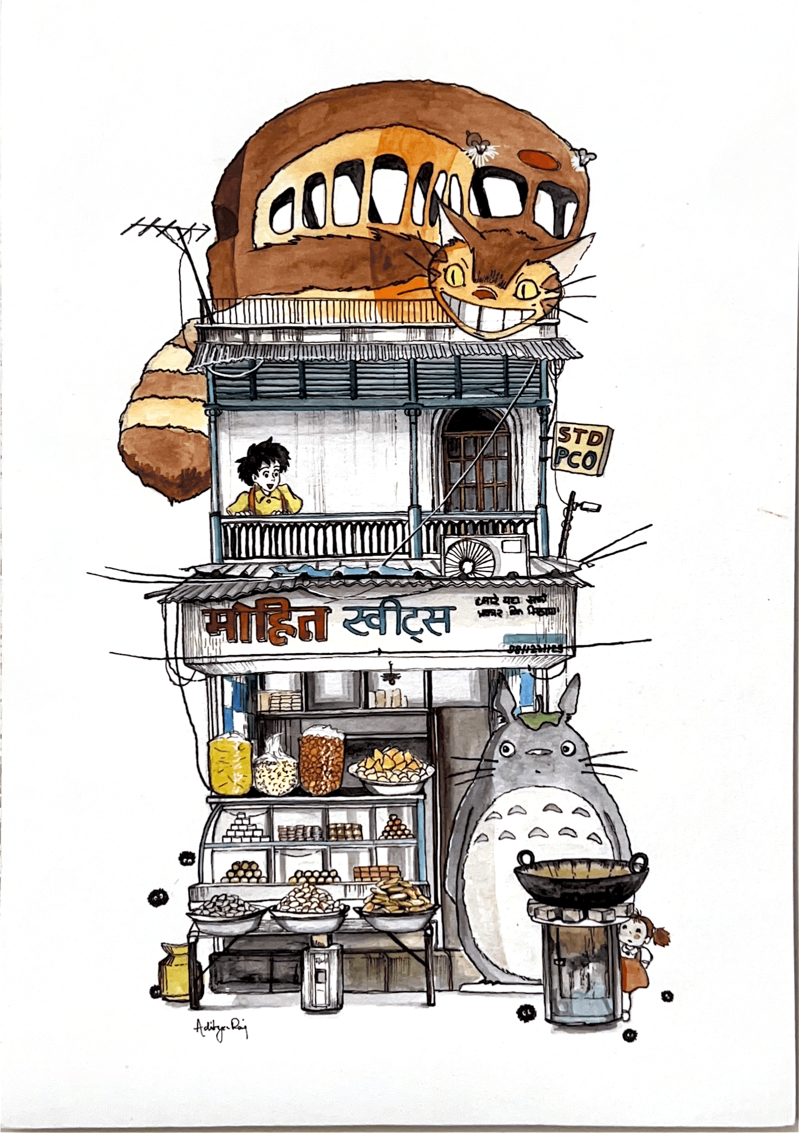 Miyazaki + Delhi 2