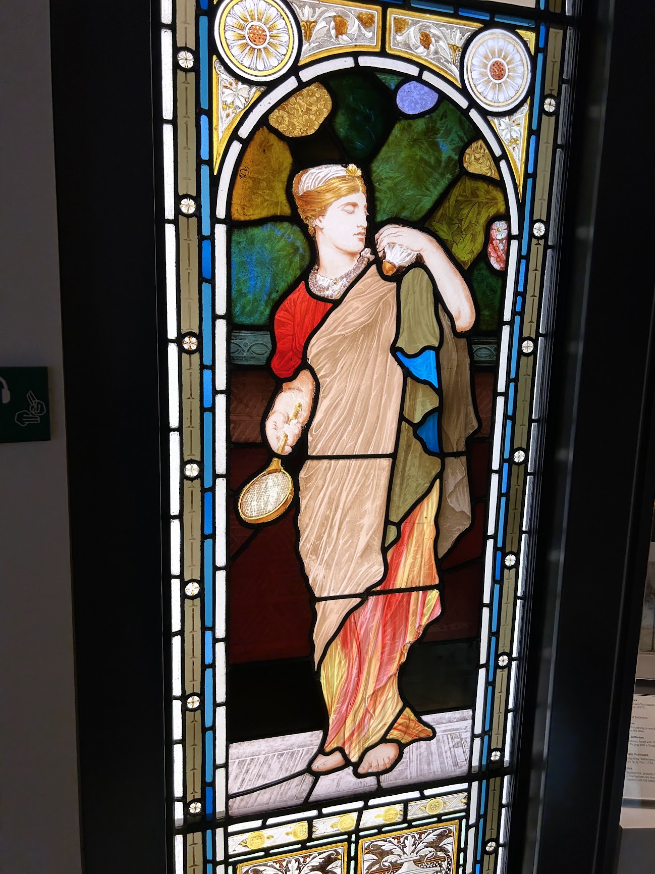 Wimbledon stainglass